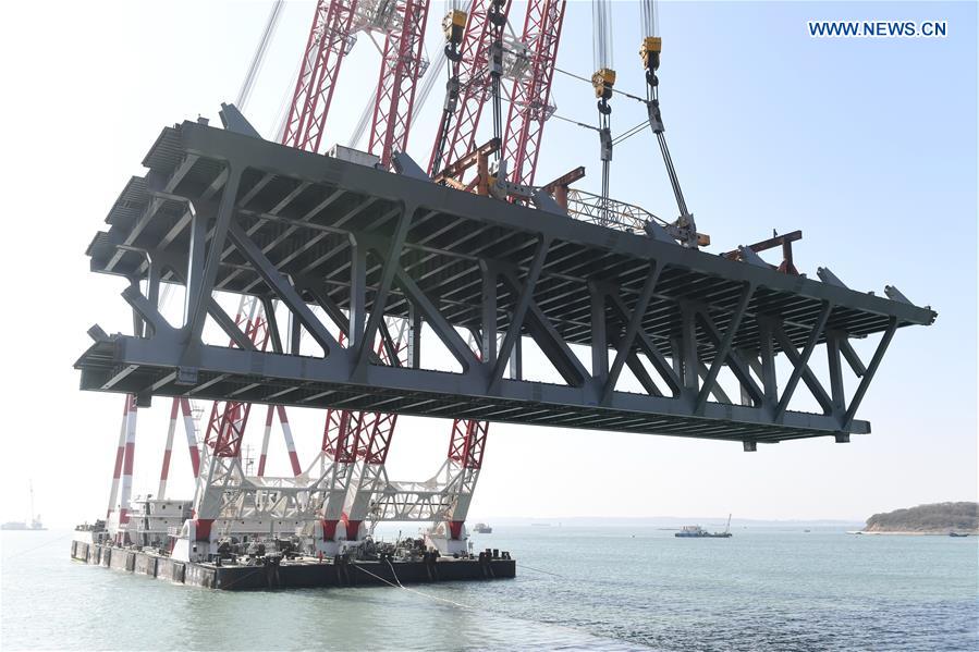 CHINA-FUJIAN-EXPRESSWAY-RAILWAY BRIDGE-CONSTRUCTION (CN)