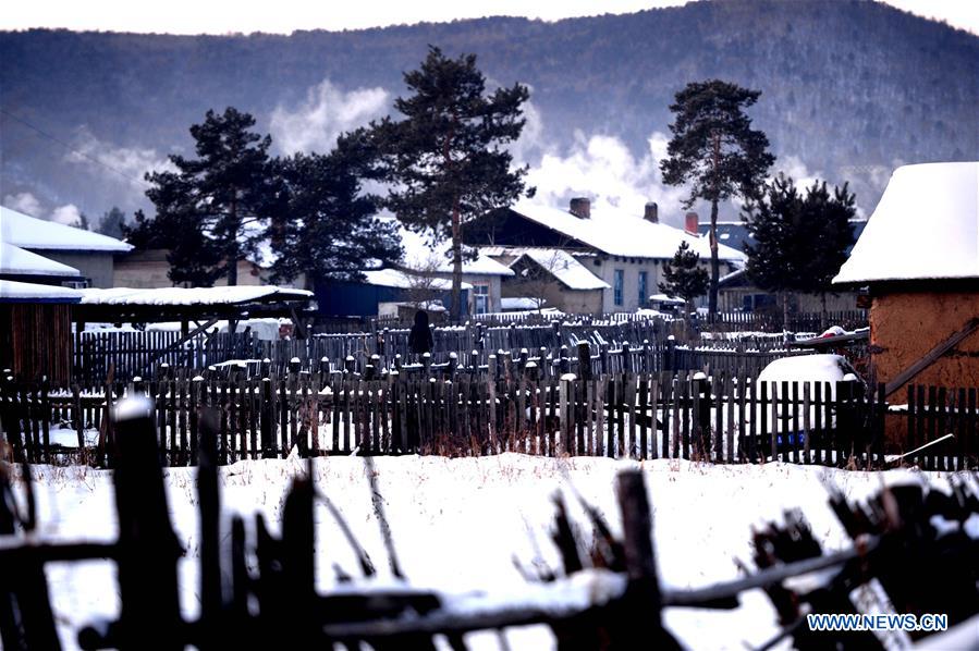 CHINA-HEILONGJIANG-MOHE-BEIJI VILLAGE-SCENERY (CN)