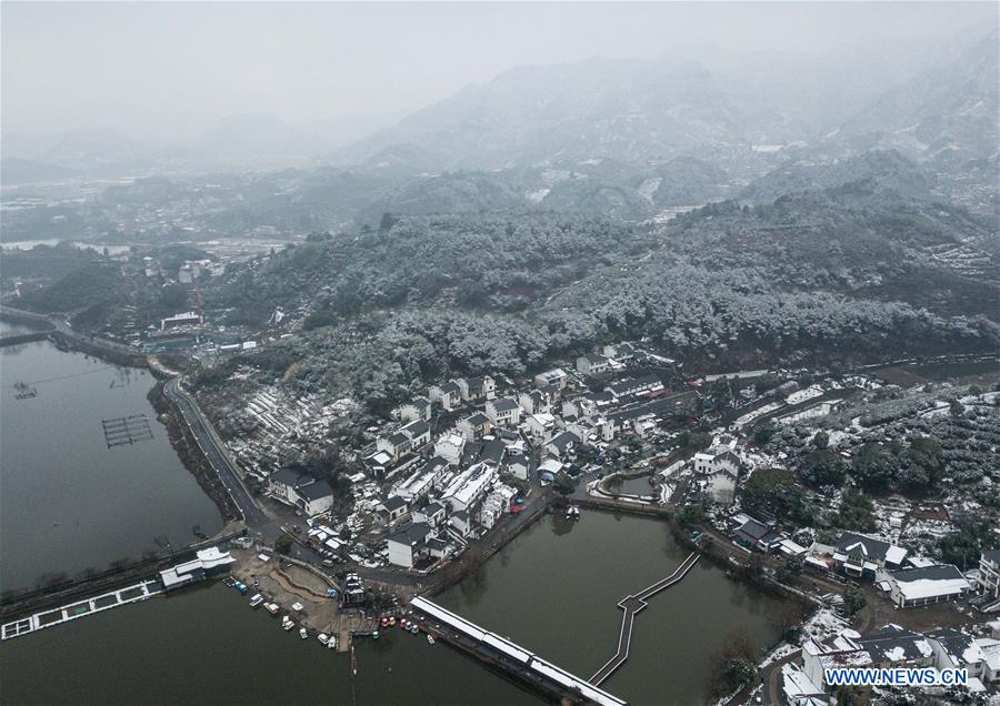 CHINA-ZHEJIANG-JIANDE-SNOW (CN)