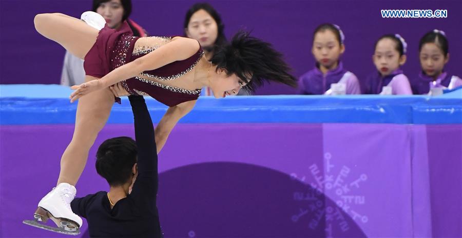 (SP)OLY-SOUTH KOREA-PYEONGCHANG-FIGURE SKATING-PAIR SKATING SHORT PROGRAM