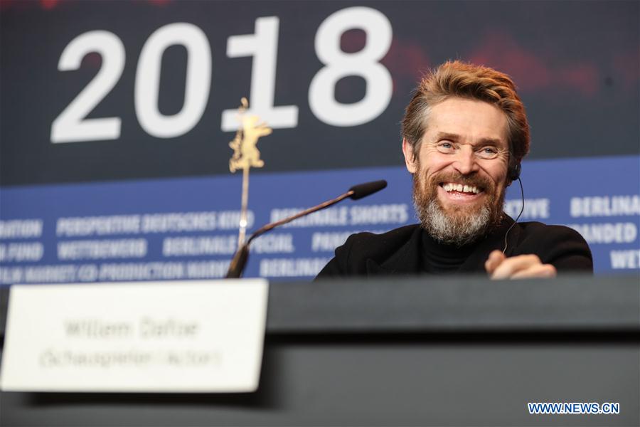 GERMANY-BERLIN-68TH BERLIN INTERNATIONAL FILM FESTIVAL-WILLEM DAFOE-HONORARY GOLDEN BEAR