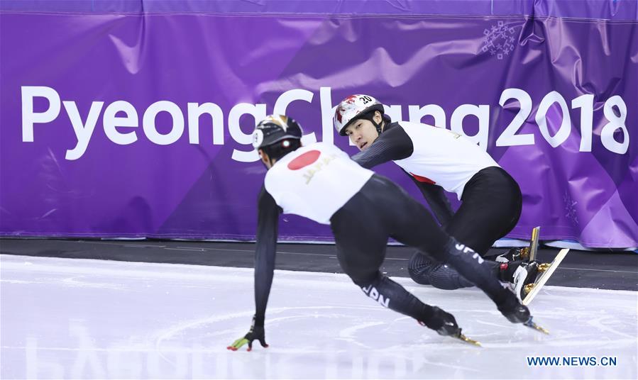 (SP)OLY-SOUTH KOREA-PYEONGCHANG-SHORT TRACK-MEN'S 5000M RELAY FINALB