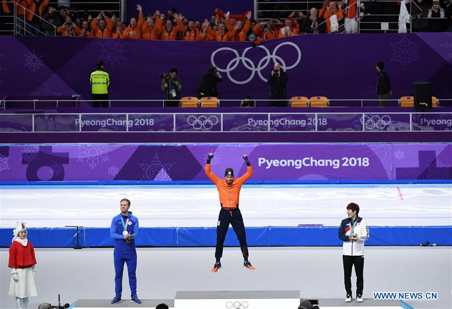 (SP)OLY-SOUTH KOREA-PYEONGCHANG-SPEED SKATING-MEN'S 1000M