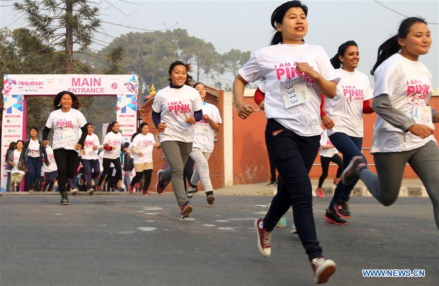 (SP)NEPAL-KATHMANDU-PINKATHON