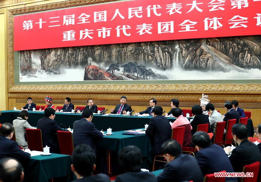 (TWO SESSIONS)CHINA-BEIJING-XI JINPING-NPC-PANEL DISCUSSION (CN)