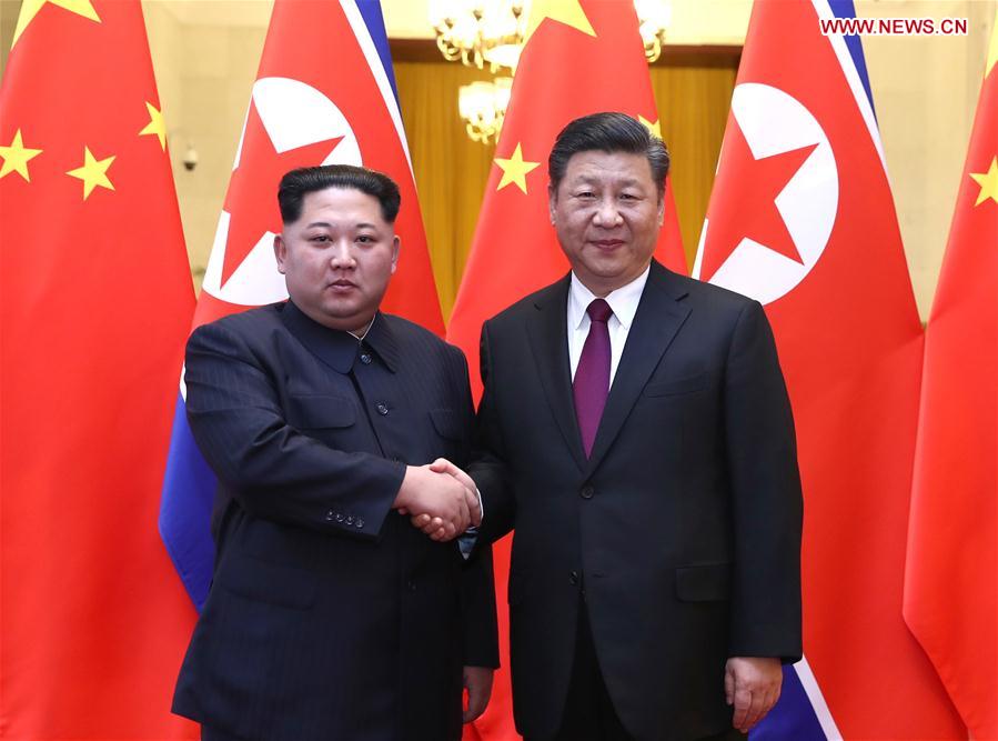 CHINA-BEIJING-XI JINPING-KIM JONG UN-TALKS (CN)