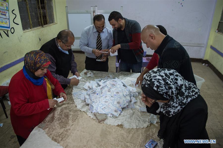 EGYPT-CAIRO-PRESIDENTIAL ELECTION-VOTE-COUNTING