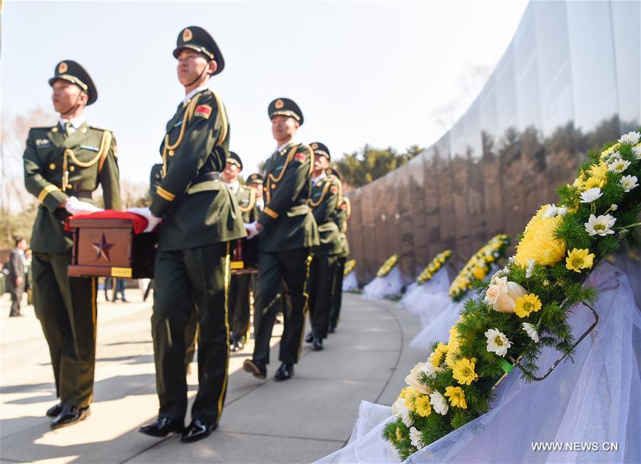 CHINA-SHENYANG-CPV SOLDIERS-BURIAL CEREMONY (CN)