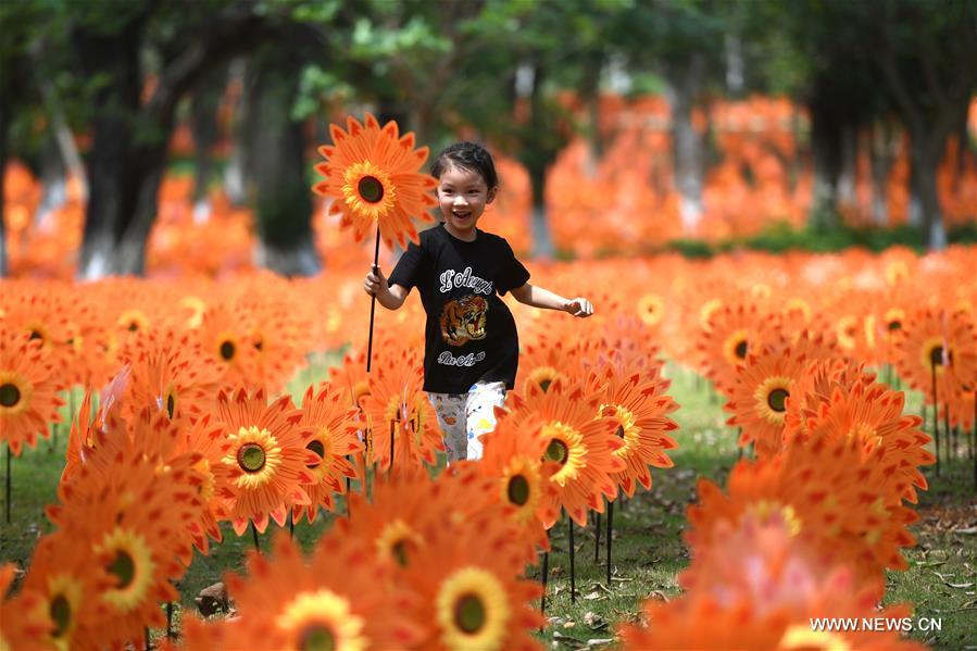 #CHINA-LIUZHOU-PARK-WINDMILLS (CN)