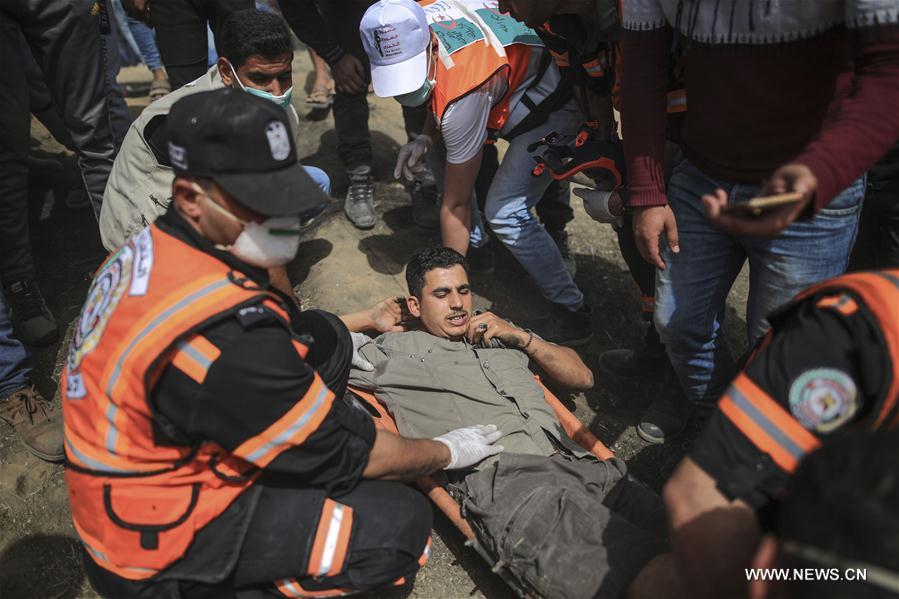 MIDEAST-GAZA-CLASHES-MEDICS