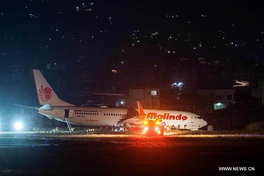 NEPAL-KATHMANDU-MALINDO AIR-ACCIDENT