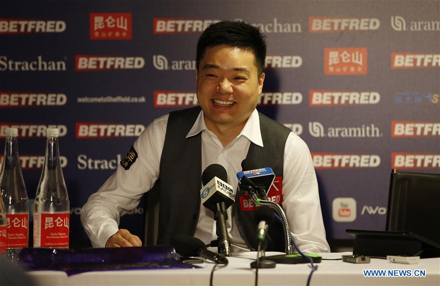 (SP)BRITAIN-SHEFFIELD-SNOOKER-WORLD CHAMPIONSHIP-DAY 4