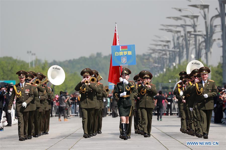 CHINA-BEIJING-SCO-MILITARY BAND FESTIVAL-PARADE (CN)