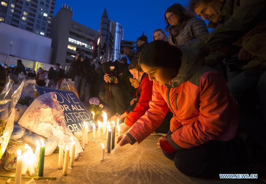 CANADA-TORONTO-VAN ATTACK-VIGIL