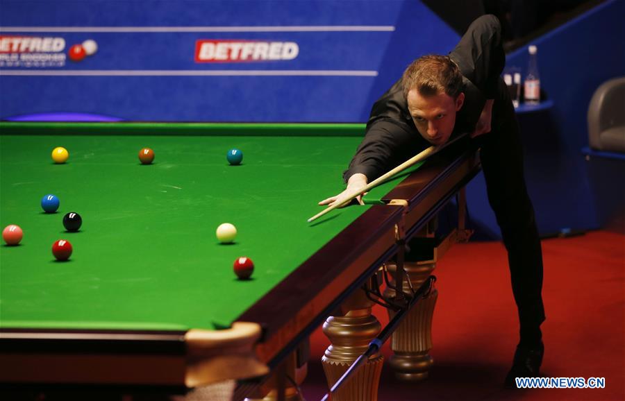 (SP)BRITAIN-SHEFFIELD-SNOOKER-WORLD CHAMPIONSHIP-QUARTERFINAL 