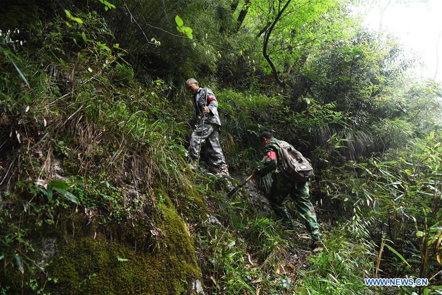 CHINA-CHONGQING-WUXI-FOREST-PROTECTION-RANGER (CN) 