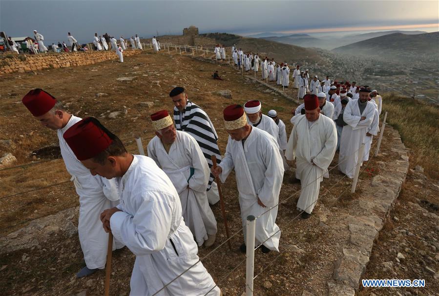 MIDEAST-NABLUS-SAMARITAN-PASSOVER