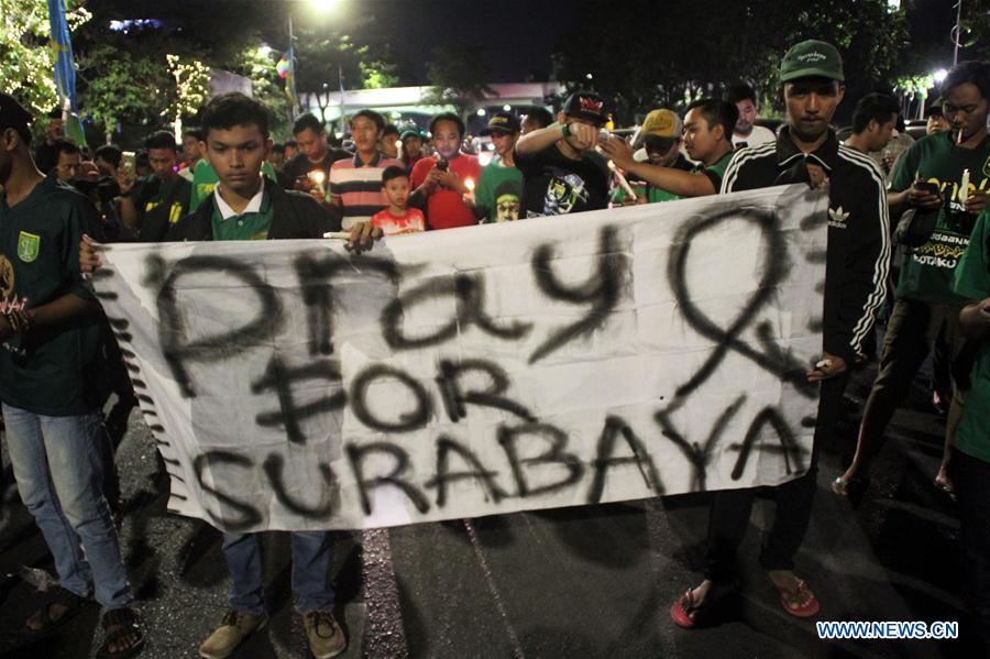 INDONESIA-SURABAYA-SOLIDARITY-CHURCH BOMBING