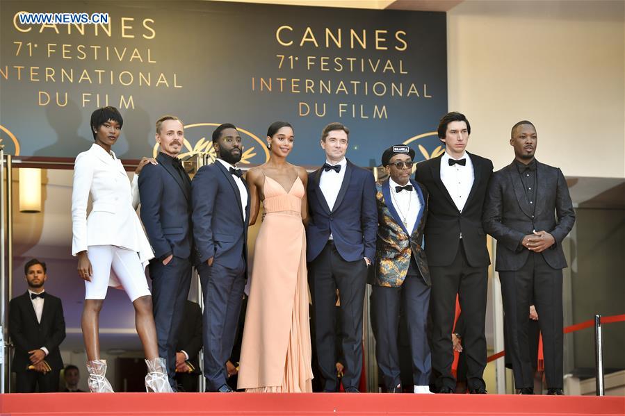 FRANCE-CANNES-FILM FESTIVAL-BLACKKKLANSMAN-PREMIERE