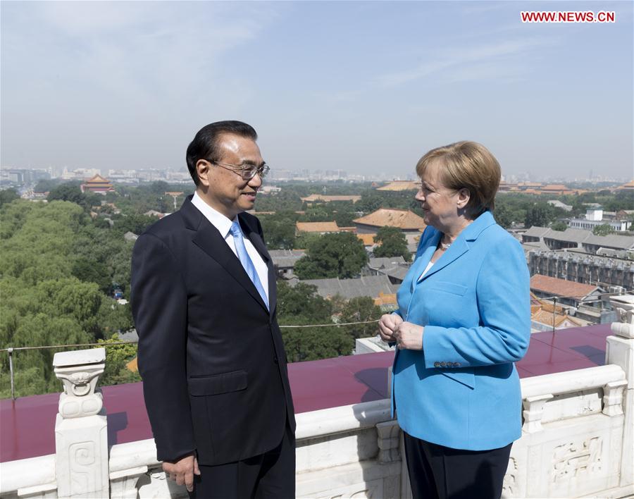 CHINA-BEIJING-GERMANY-LI KEQIANG-MERKEL-TALKS (CN)