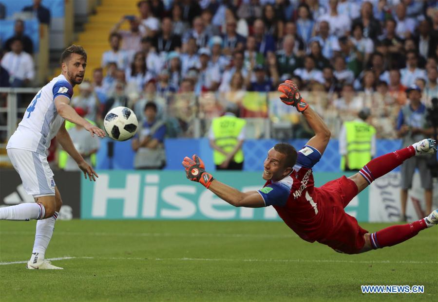 (SP)RUSSIA-MOSCOW-2018 WORLD CUP-GROUP D-ARGENTINA VS ICELAND