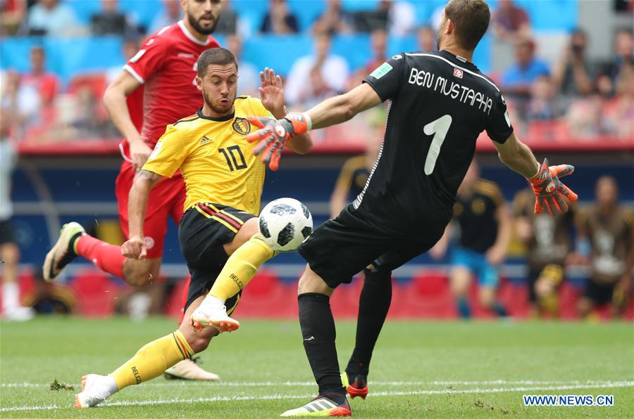 (SP)RUSSIA-MOSCOW-2018 WORLD CUP-GROUP G-BELGIUM VS TUNISIA