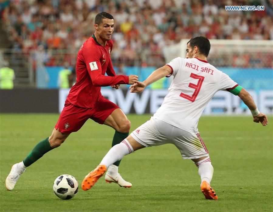 (SP)RUSSIA-SARANSK-2018 WORLD CUP-GROUP B-IRAN VS PORTUGAL