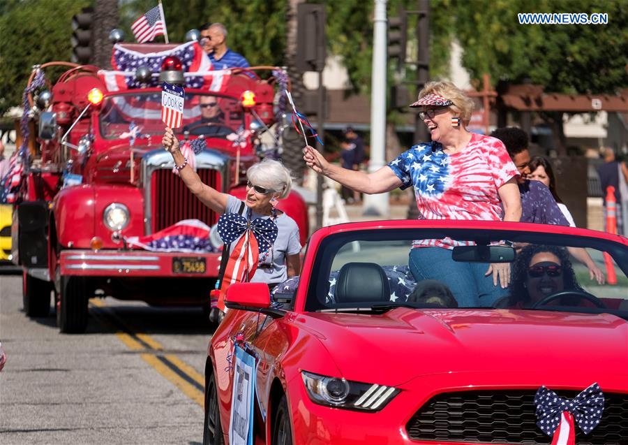 U.S.-CALIFORNIA-FOURTH OF JULY-PARADE