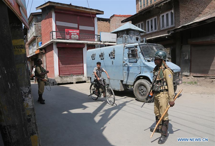 KASHMIR-SRINAGAR-RESTRICTIONS