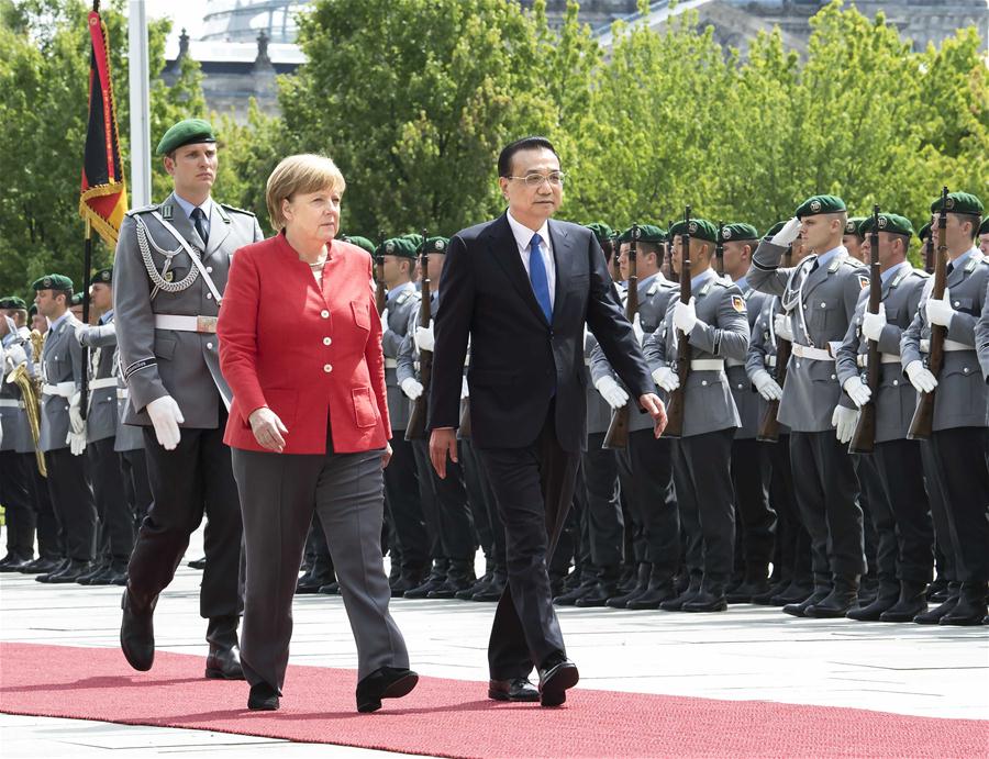 GERMANY-BERLIN-CHINA-LI KEQIANG-ANGELA MERKEL-TALKS