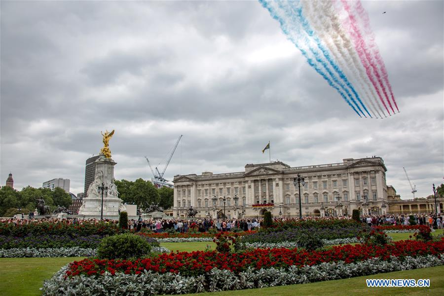 BRITAIN-LONDON-RAF-100TH ANNIVERSARY