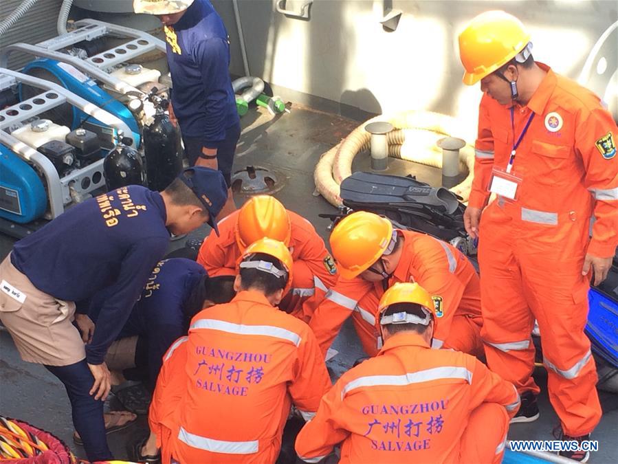 THAILAND-PHUKET-BOAT ACCIDENT-RESCUE