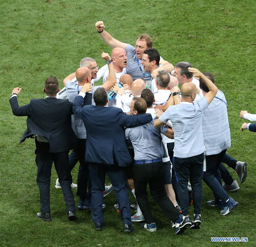 (SP)RUSSIA-MOSCOW-2018 WORLD CUP-FINAL-FRANCE VS CROATIA