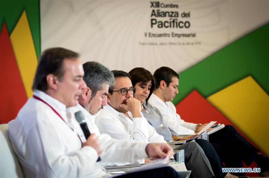 MEXICO-PUERTO VALLARTA-SUMMIT-PACIFIC ALLIANCE-BUSINESS MEETING