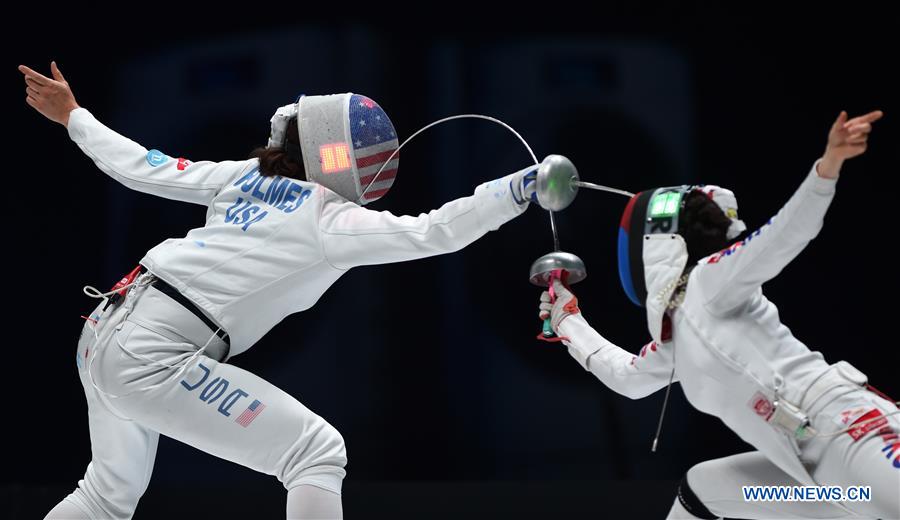 (SP)CHINA-JIANGSU-WUXI-FENCING-WORLD CHAMPIONSHIPS (CN)