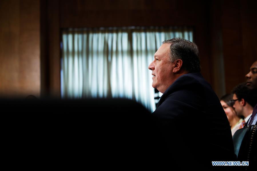 U.S.-WASHINGTON-POMPEO-SANCTIONS-RUSSIA