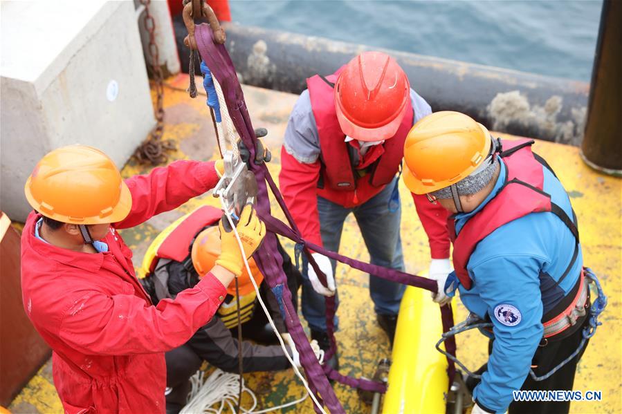 CHINA-ARCTIC EXPEDITION-UNDERWATER GLIDER