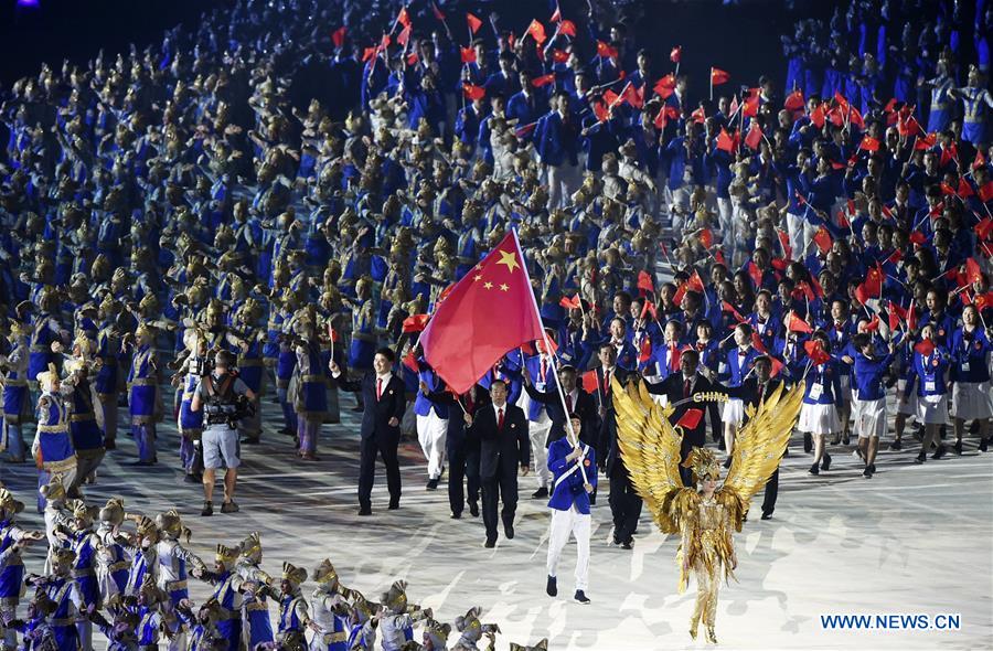 (SP)INDONESIA-JAKARTA-ASIAN GAMES-OPENING CEREMONY