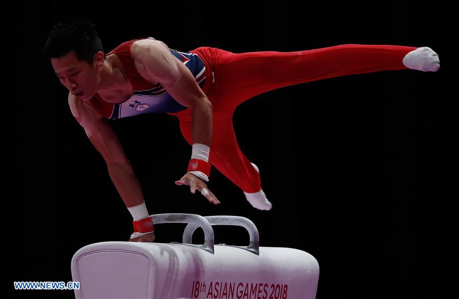 (SP)INDONESIA-JAKARTA-ASIAN GAMES-ARTISTIC GYMNASTICS