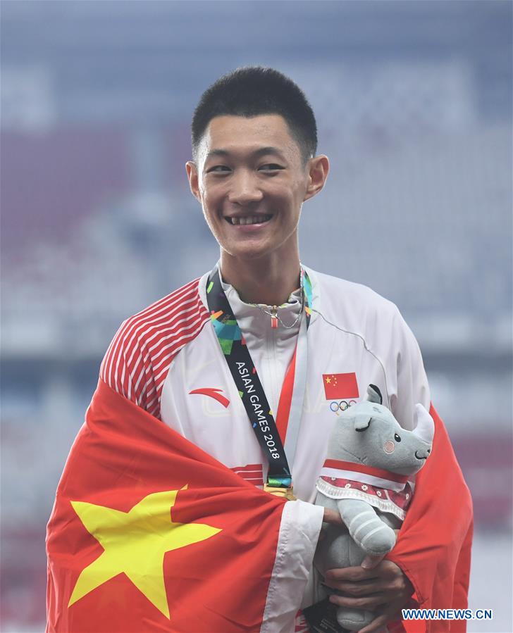 (SP)INDONESIA-JAKARTA-ASIAN GAMES-ATHLETICS-MEN'S LONG JUMP