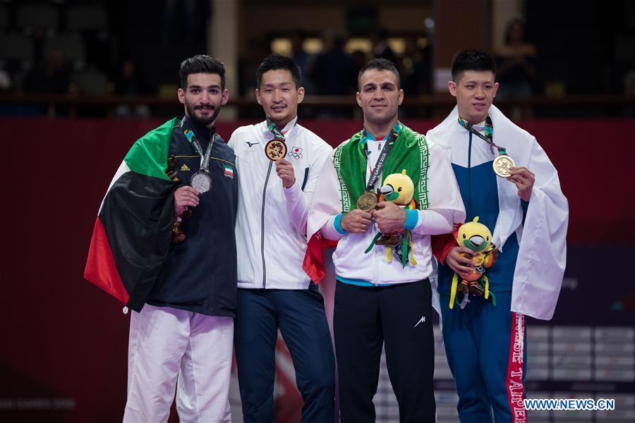 (SP)INDONESIA-JAKARTA-ASIAN GAMES-KARATE-MEN'S -84KG