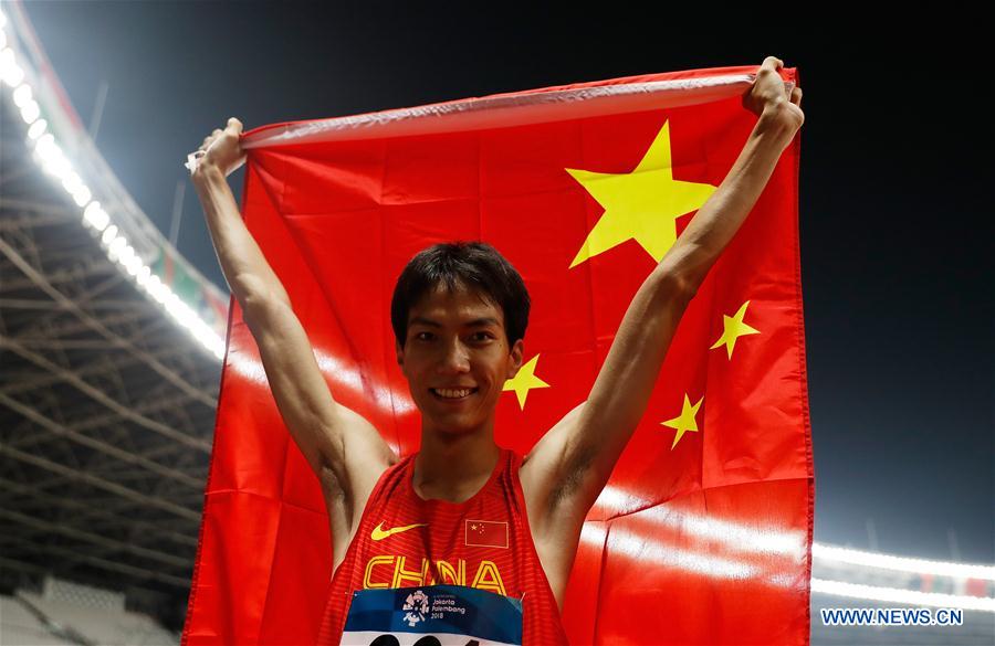 (SP)INDONESIA-JAKARTA-ASIAN GAMES-ATHLETICS-MEN'S HIGH JUMP