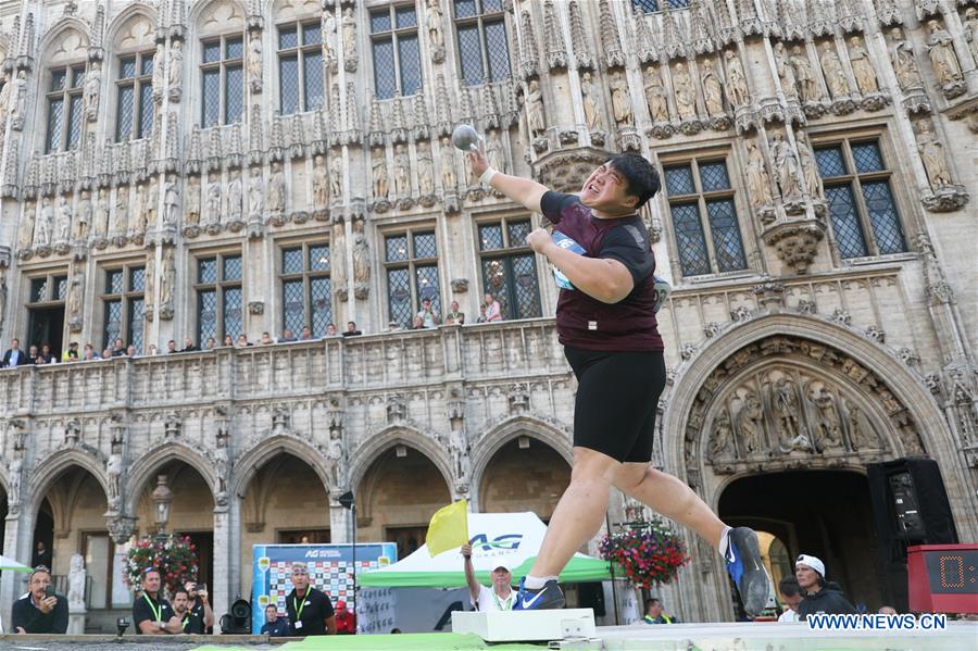 (SP)BELGIUM-BRUSSELS-IAAF DIAMOND LEAGUE-SHOT PUT FINAL