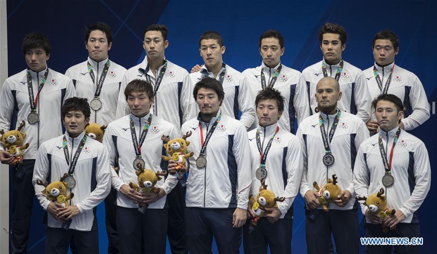 (SP)INDONESIA-JAKARTA-ASIAN GAMES-WATER POLO-MEN'S FINAL