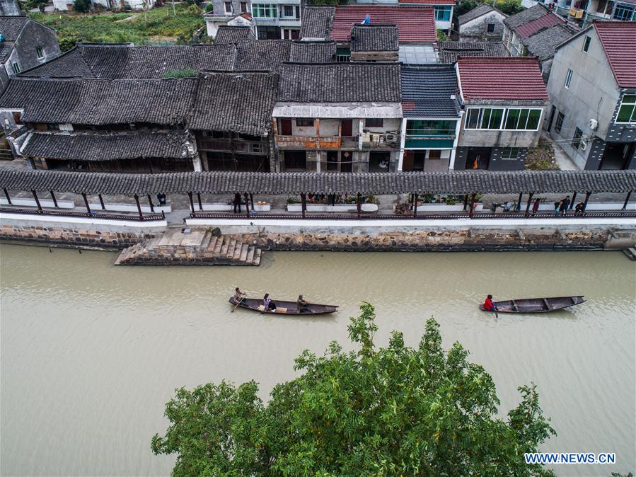 CHINA-HUZHOU-ANCIENT VILLAGE-CONSERVATION (CN)