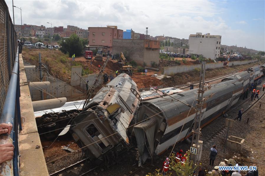 MOROCCO-BOUKNADEL-TRAIN-ACCIDENT