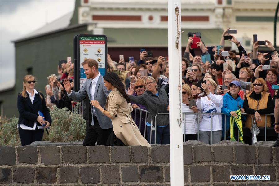 AUSTRALIA-MELBOURNE-BRITAIN-HARRY-MEGHAN-VISIT