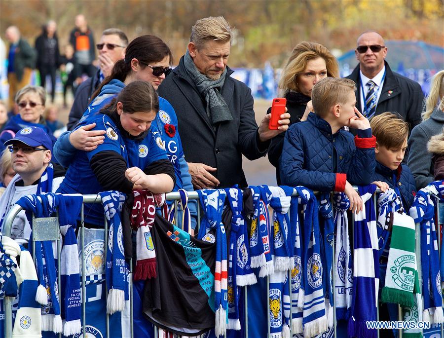 (SP)BRITAIN-LEICESTER-FOOTBALL-ENGLISH PREMIER LEAGUE-LEICESTER CITY FC VS BURNLEY FC