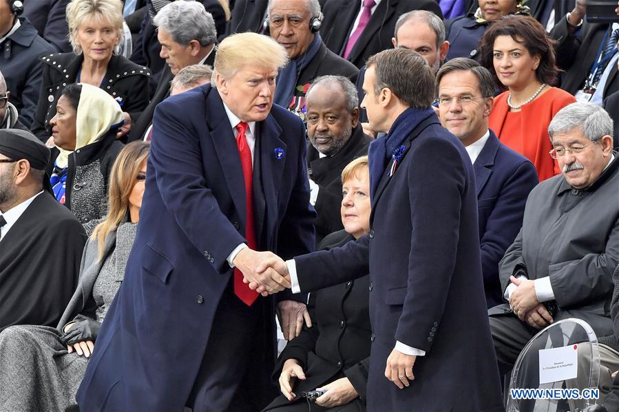 FRANCE-PARIS-WWI-COMMEMORATION 