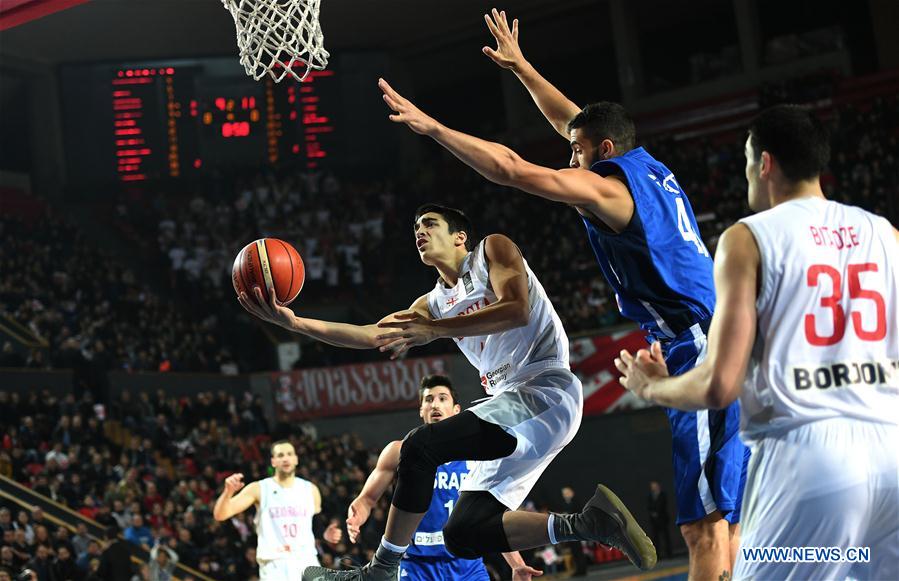 (SP)GEORGIA-TBILISI-BASKETBALL-FIBA WORLD CUP 2019-QUALIFIERS